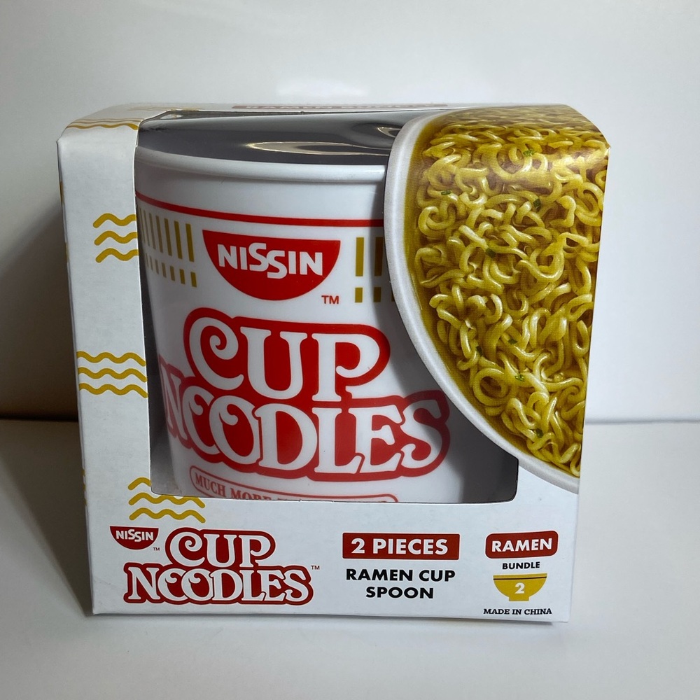 Ramen 🍜 Cup of Noodle Bundle with 2 pc Cup and Bowl